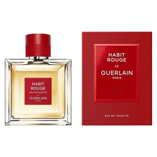 عطر جيرلان هابيت روج للرجال، 100 مل، ماء عطر عطر جيرلان هابيت روج 100 مل ماء عطر للرجال - Image 1