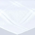 شماغ أبيض من فيرساتشي 19V69 رجالي فاخر مقاس 55 - Image 2