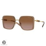 نظارات شمسية من فيرساتشي بتصميم جريء للنساء مقاس 62